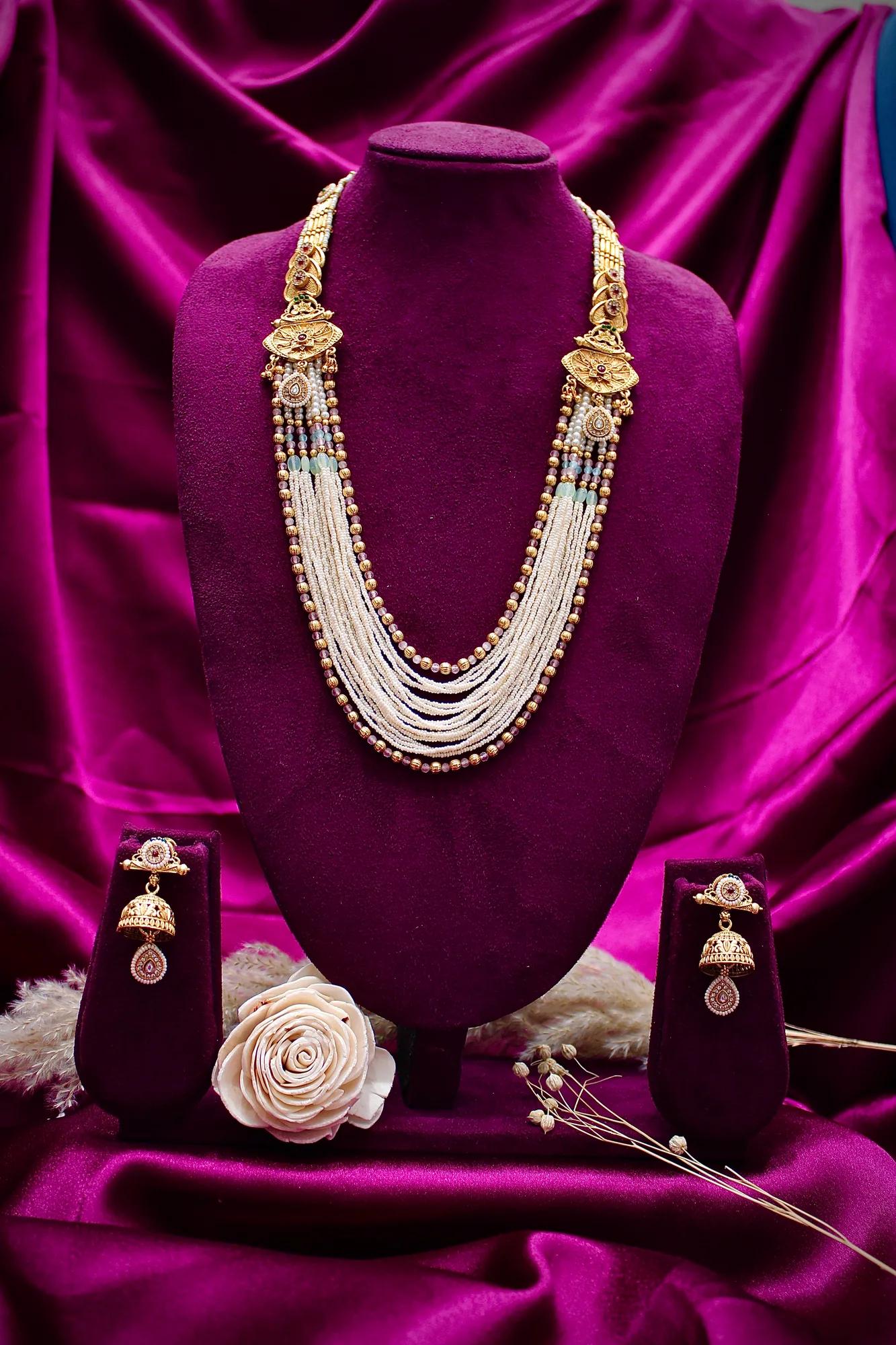 Royal Multi-Layer Pearl Haar Set