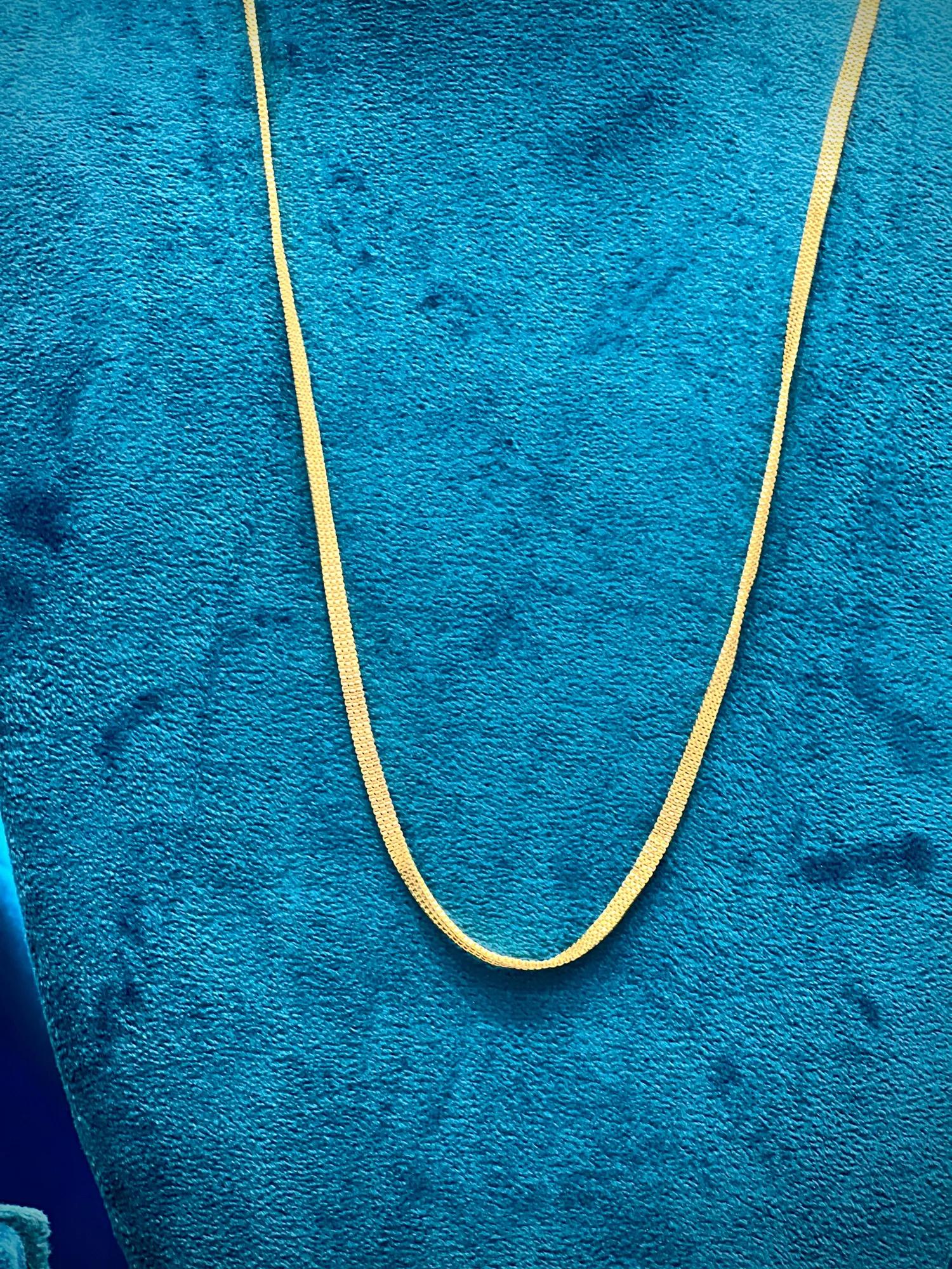 Men's plain flat chain — Image 2