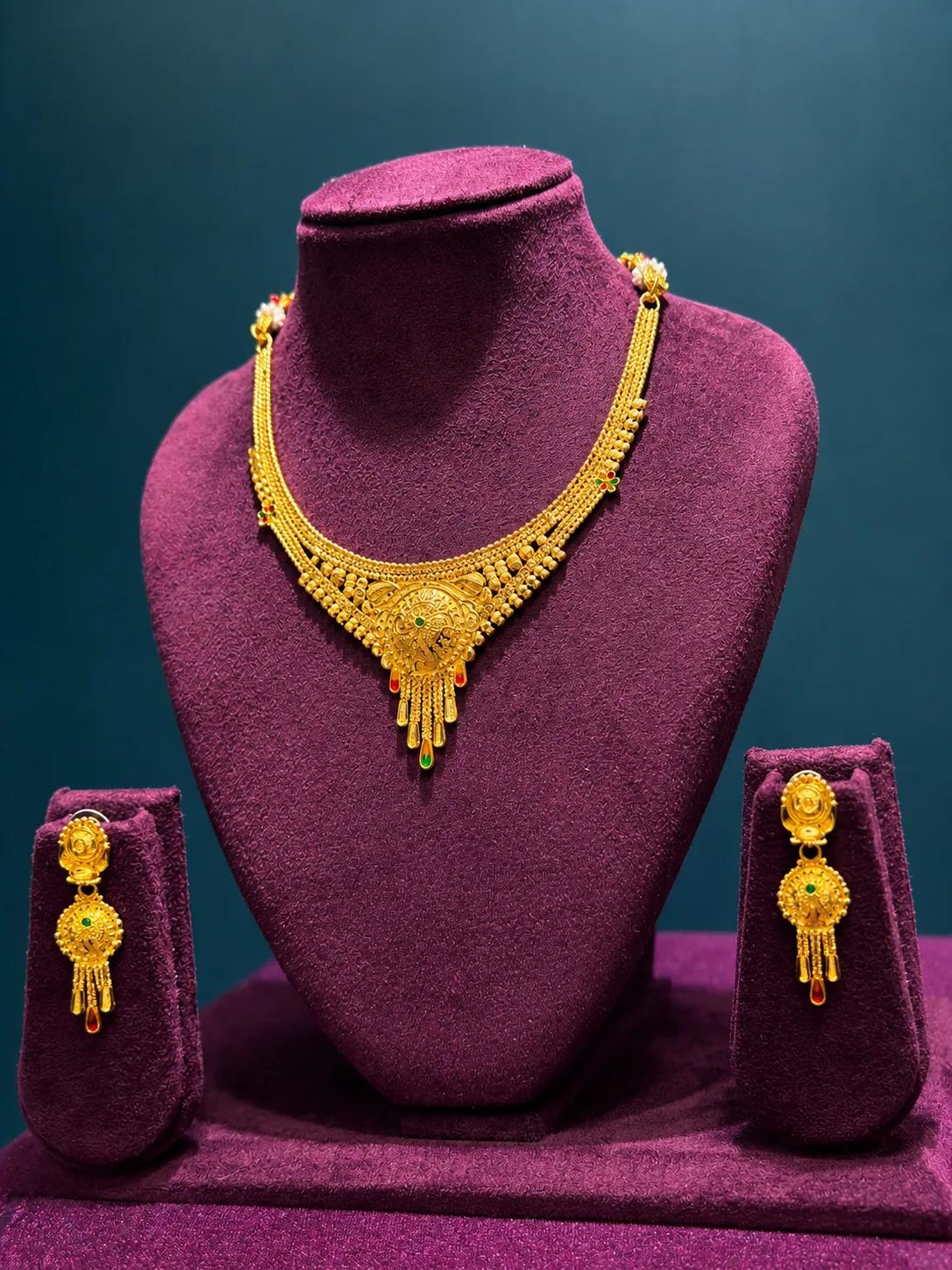 Royal Heritage Gold Necklace Set