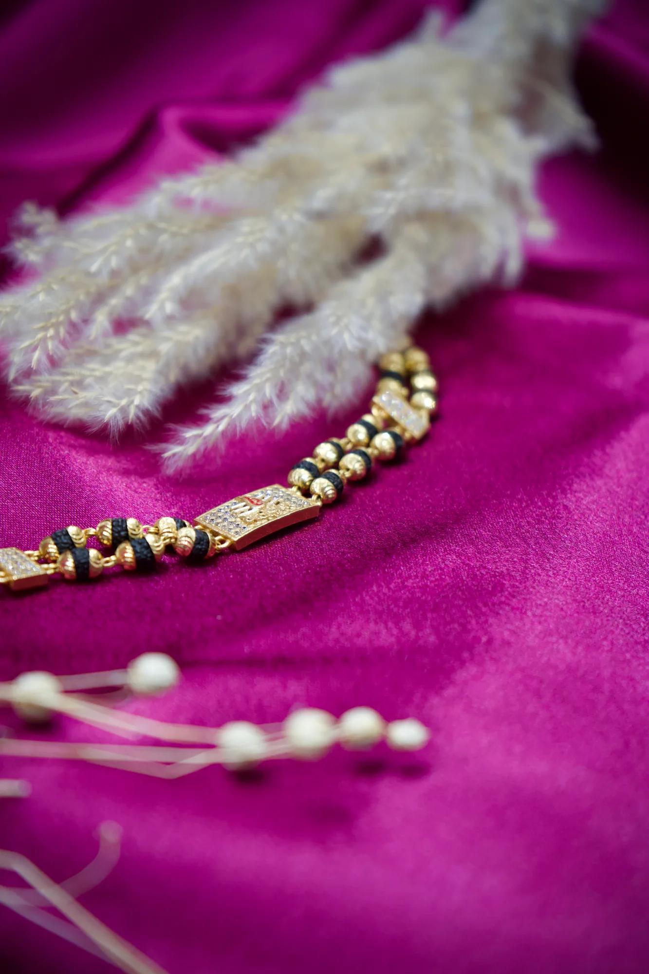 Mahakal Divine Beaded Dual-Strand Bracelet — Image 2