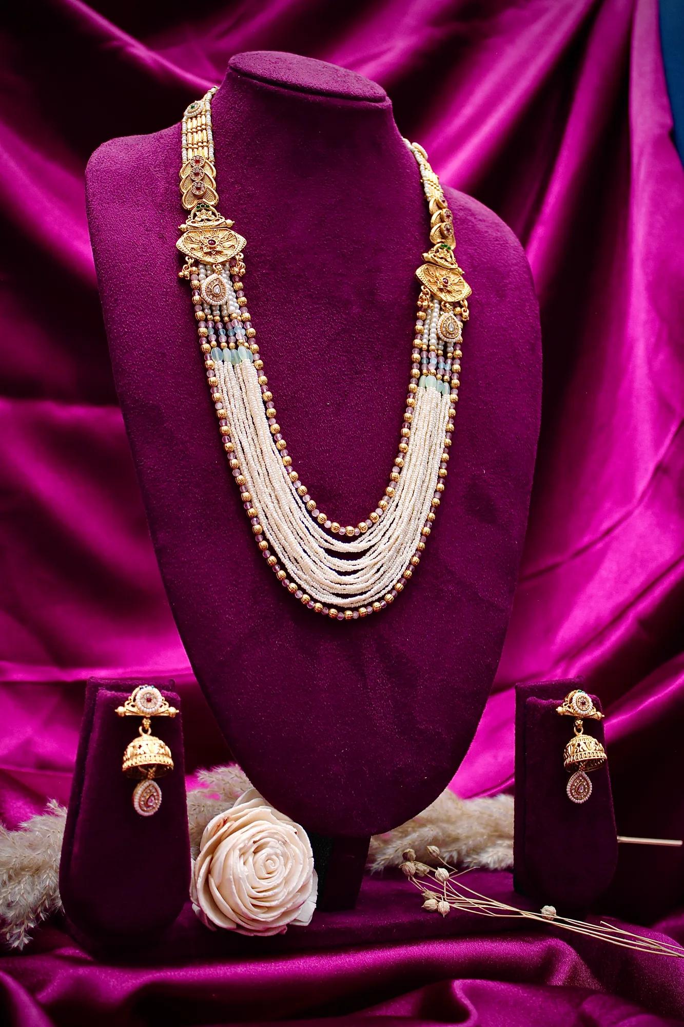 Royal Multi-Layer Pearl Haar Set