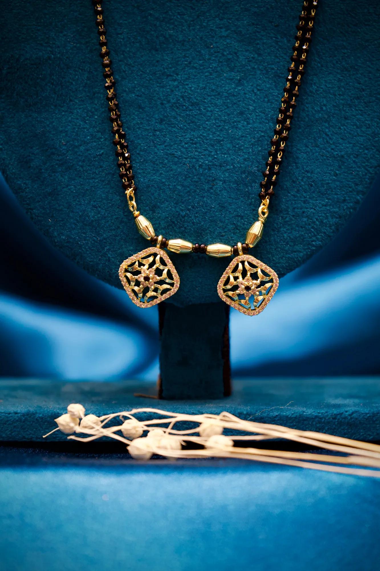 Designer Dual Charm Mangalsutra