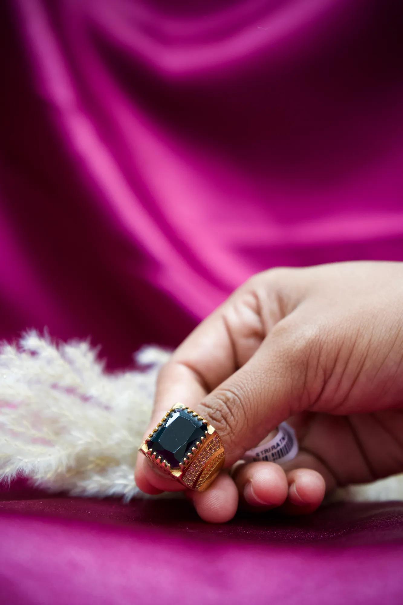 Black Onyx Royal Statement Ring