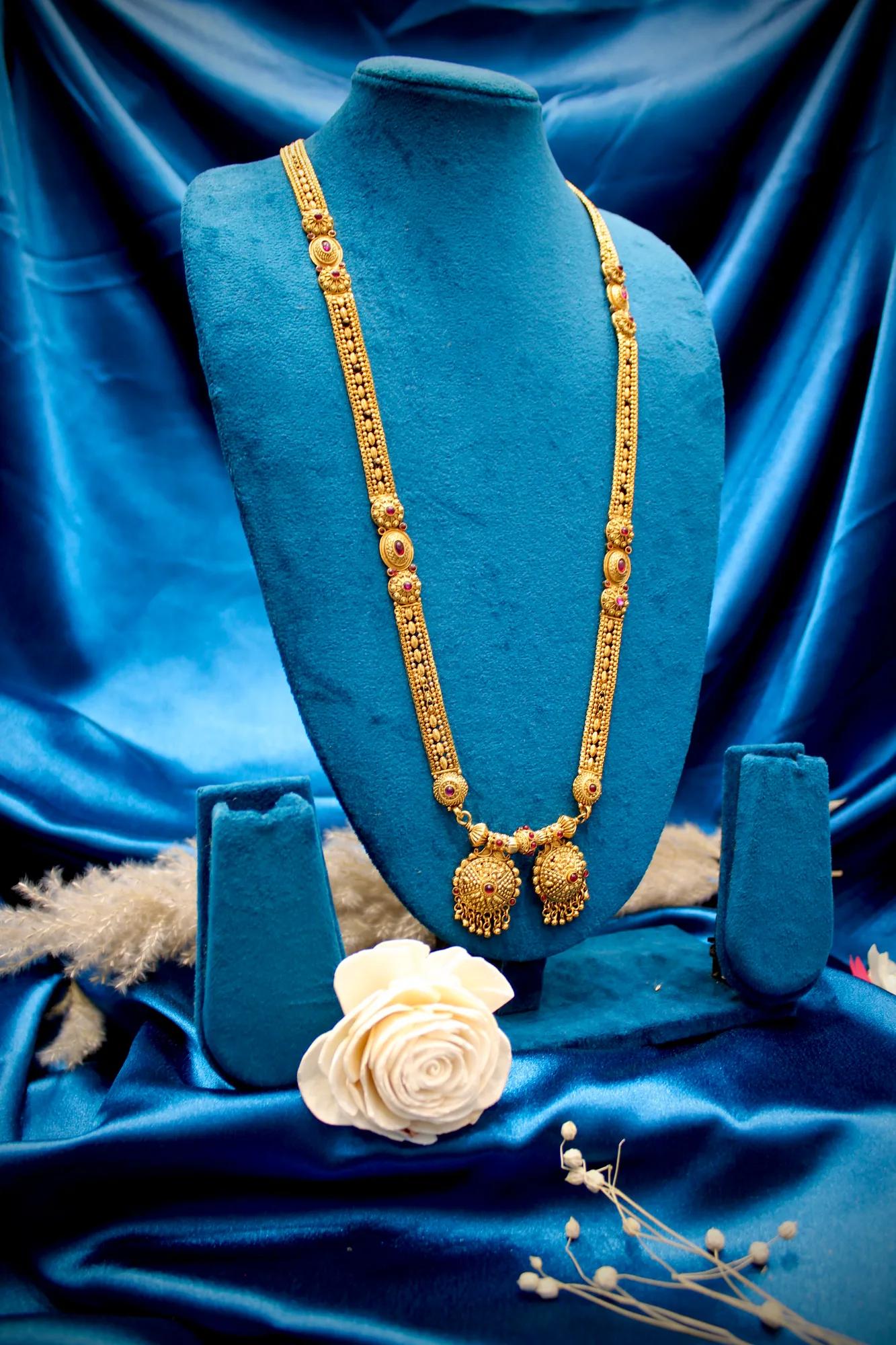 Royal Heritage Twin Pendant Long Mangalsutra