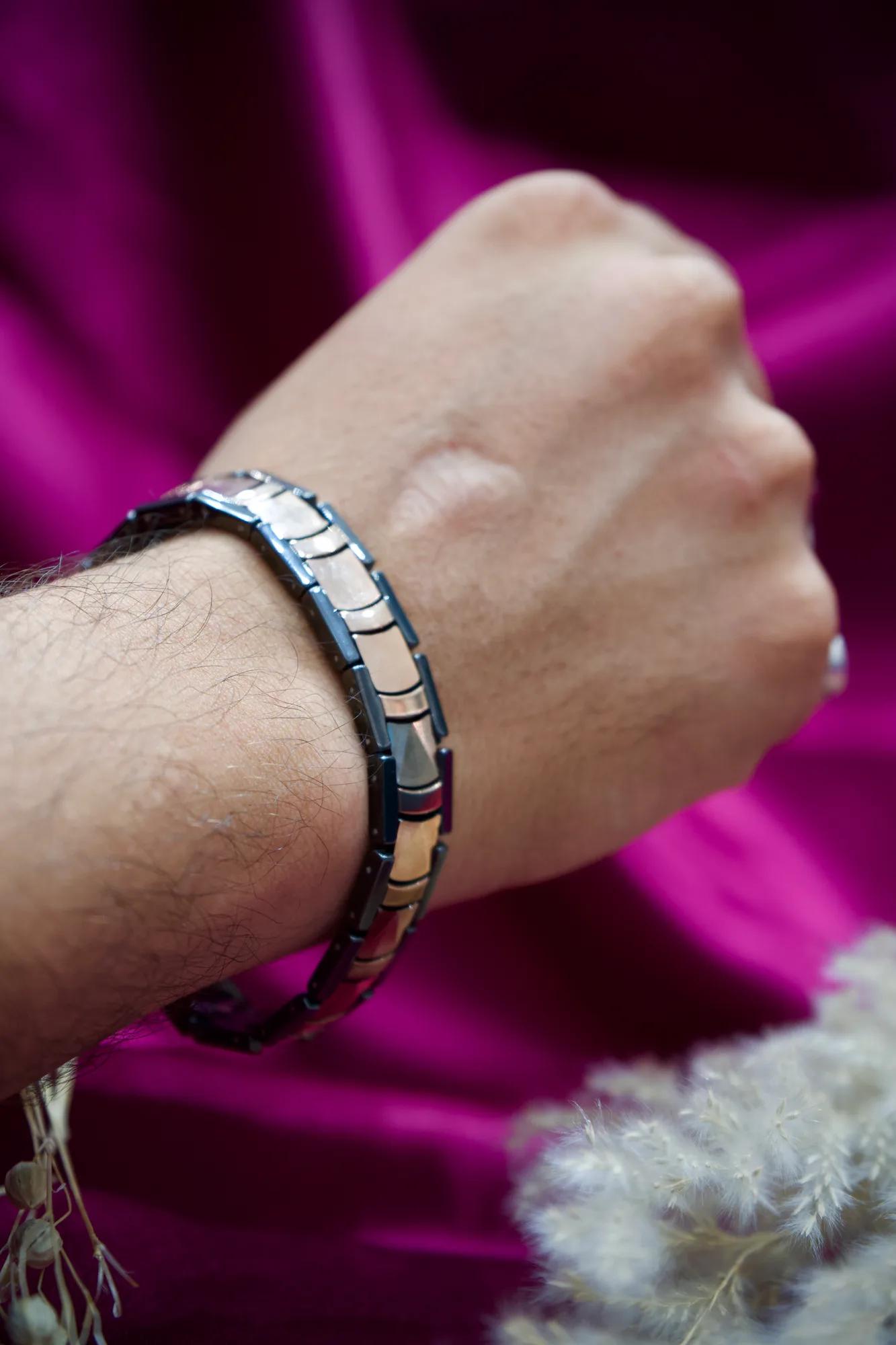 Premium Ceramic Link Bracelet for Men