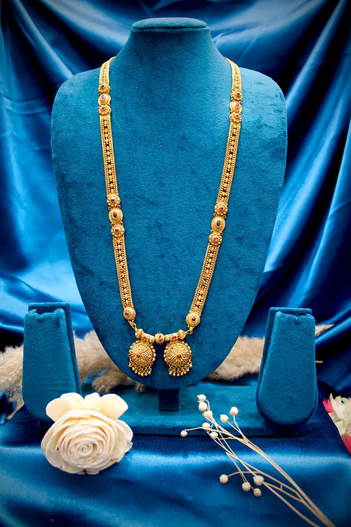 Royal Heritage Twin Pendant Long Mangalsutra